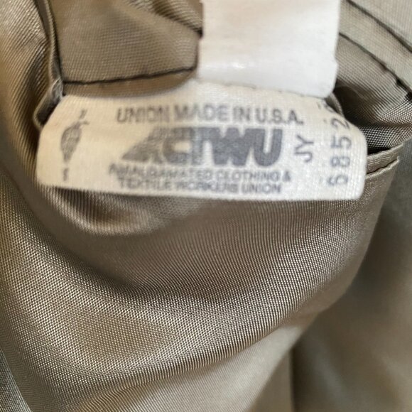 Brooks Brothers Suit Jacket Sport Coat Blazer Light Taupe 44S Short NICE! - Picture 4 of 4